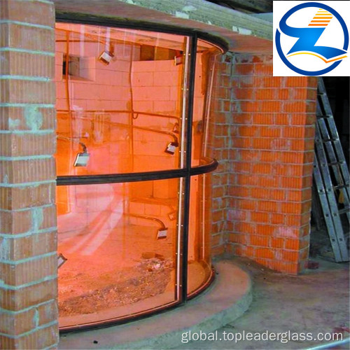 Fire Resistant Glass 10mm fire-resistant high temperature resistant for building Manufactory